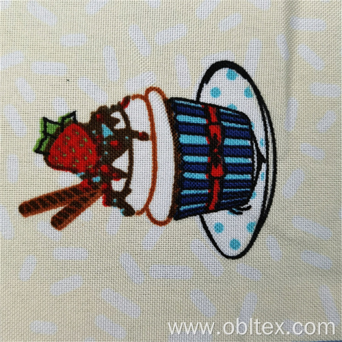 OBL-T-04 Woven Fabric 100%Polyester Minimatte Print